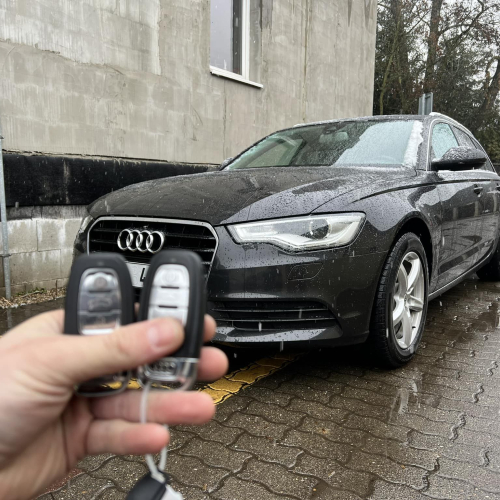 Přiučení druhého keyless klíče pro automobil Audi A6