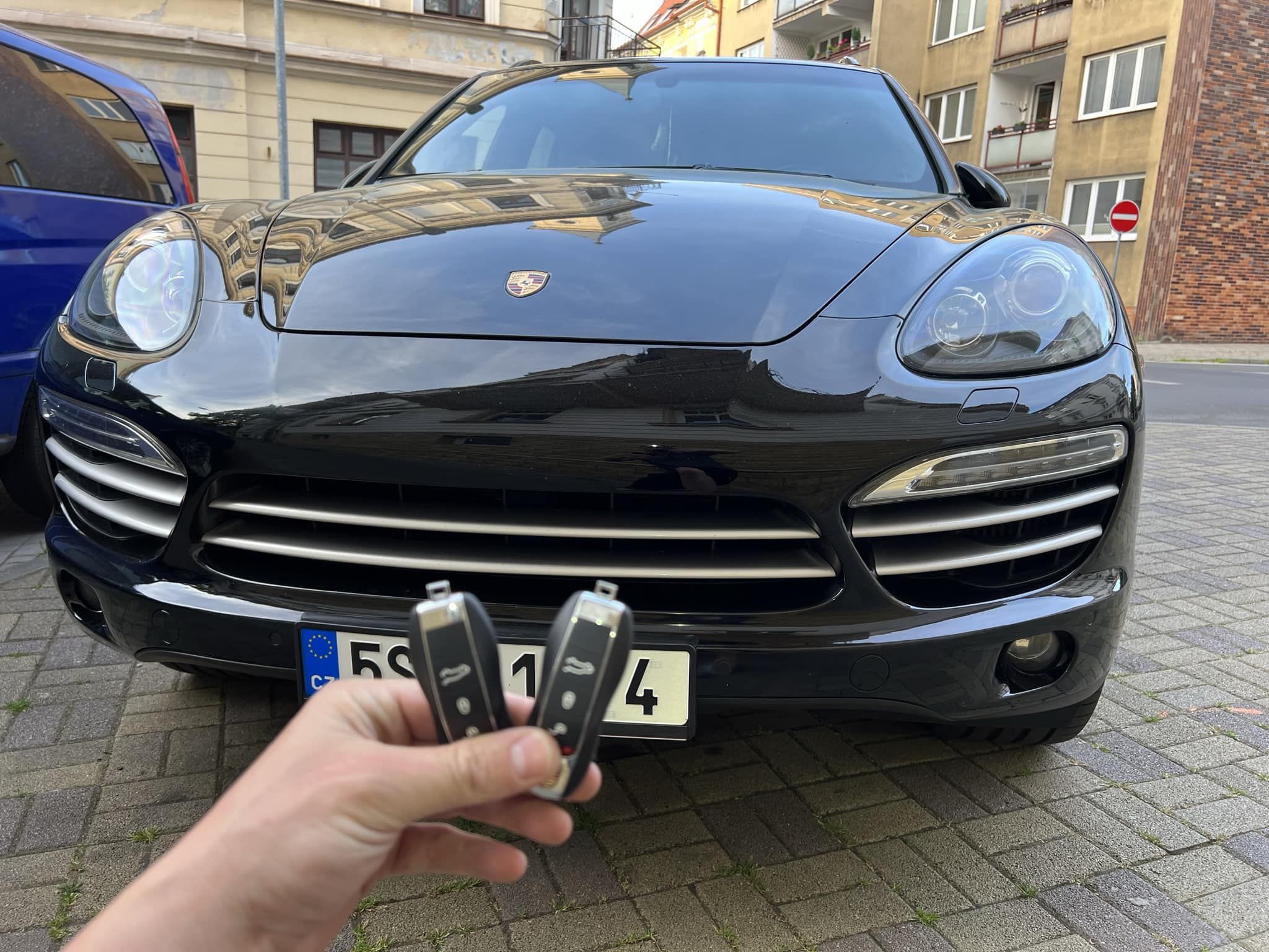 Porsche Cayenne (2014) - všechny klíče ztraceny