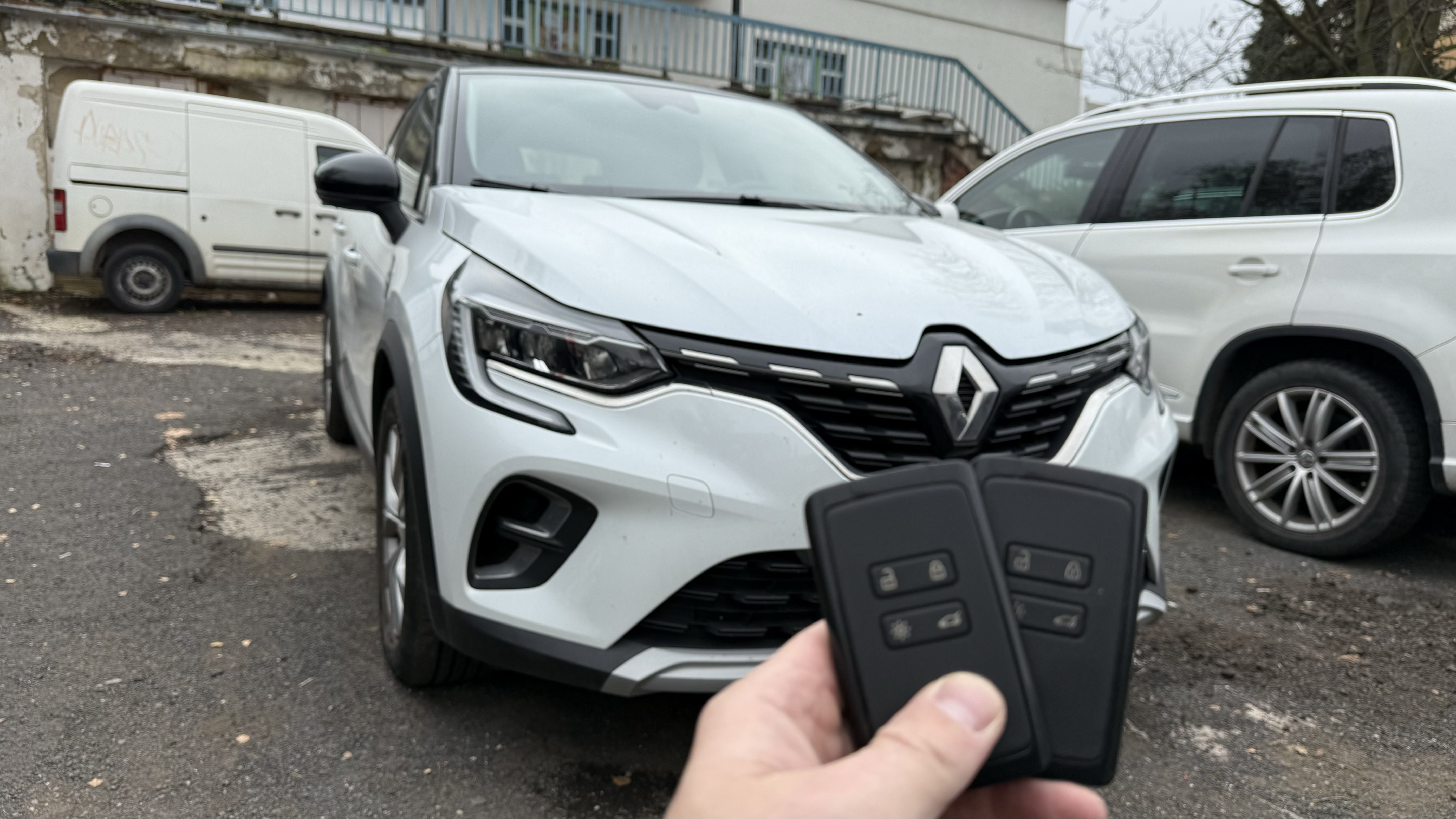 Přiučení druhého autoklíče pro automobil Renault Captur  (rok výroby 2023)