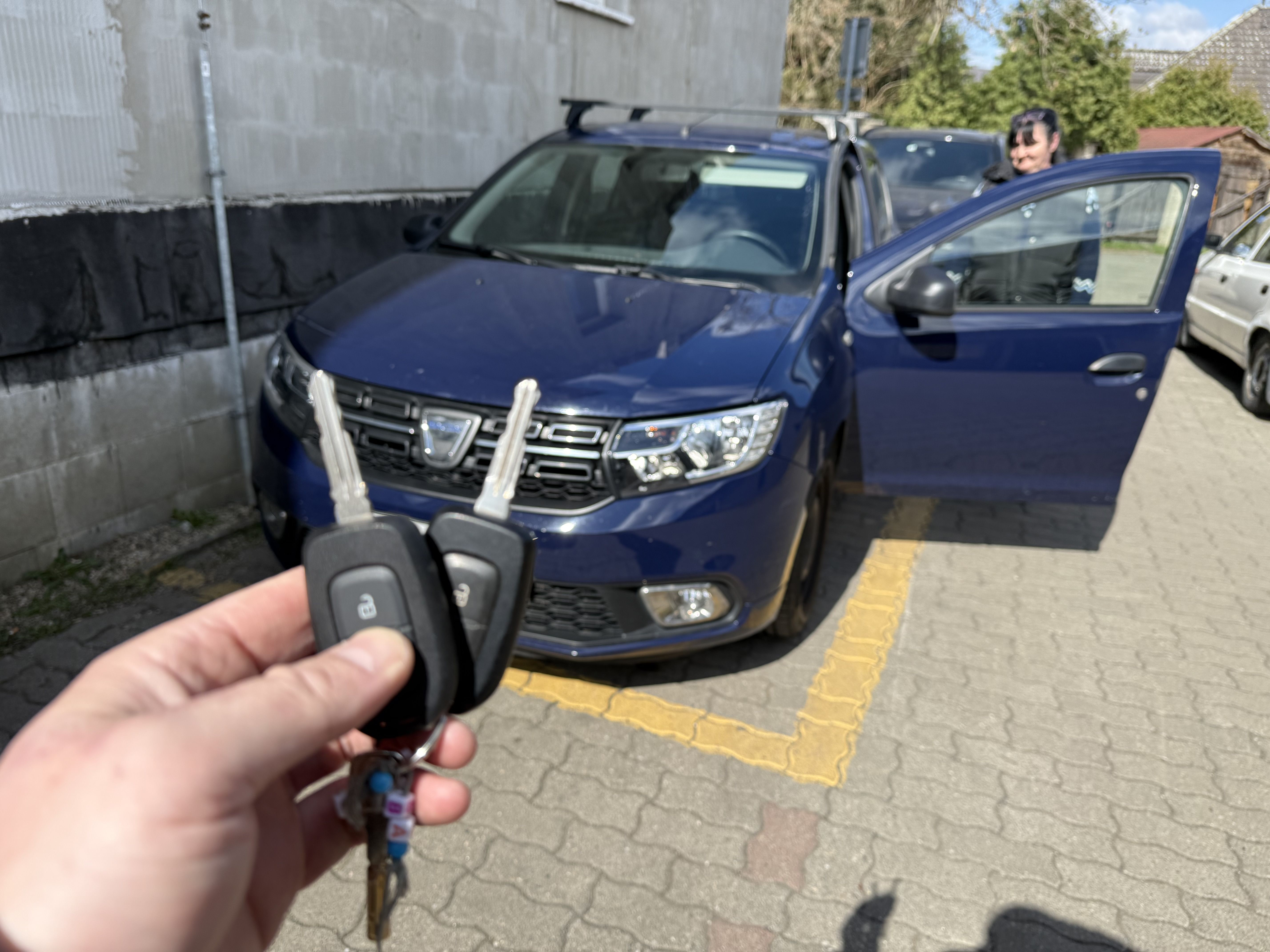 Přiučení druhého autoklíče pro automobil Dacia Sandero  (rok výroby 2019)